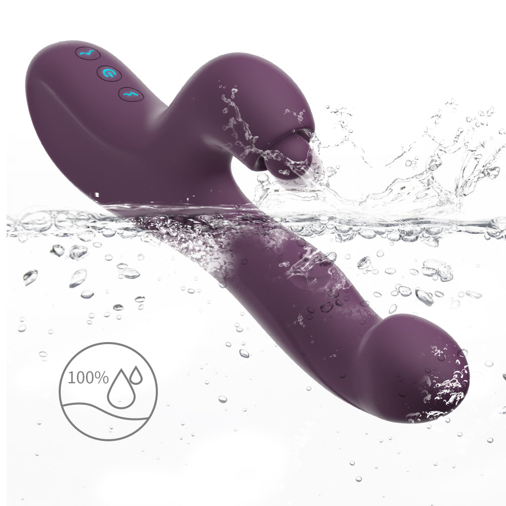 Waterproof Clit Tapping Rabbit Vibrator For Women | inJOYout