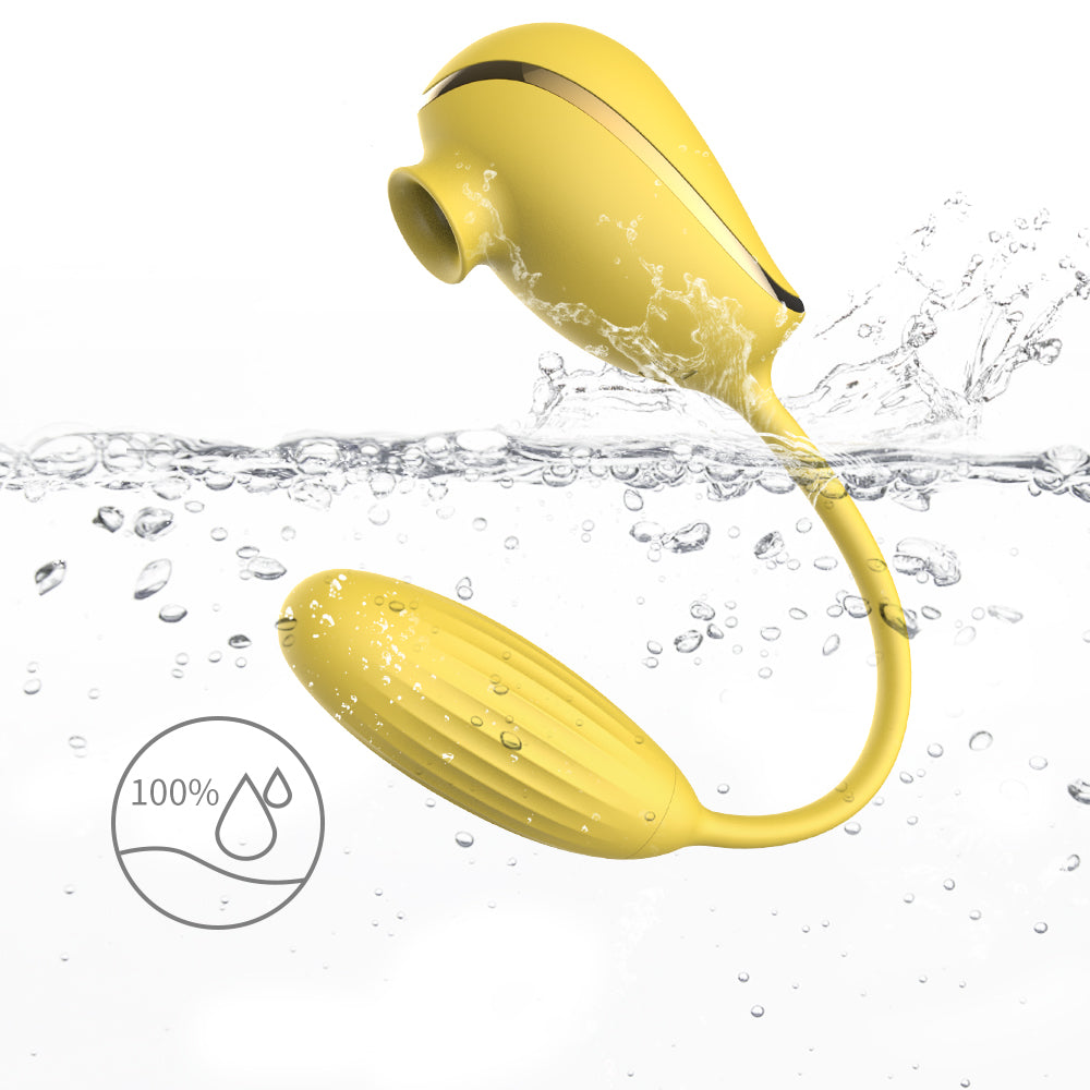 Waterproof Clit Sucker and Vibrator | inJOYout
