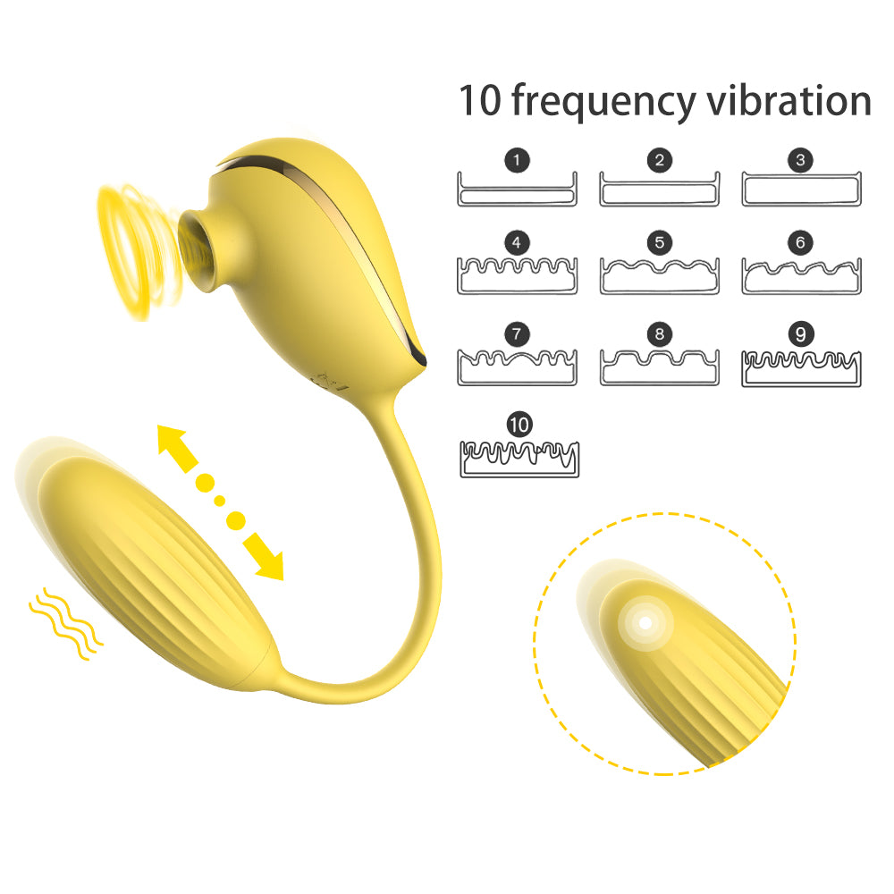 Remote Clit Vibrator with 10 Vibration Modes | inJOYout