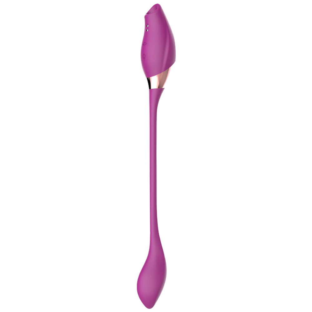 Vibrating Air Clit Sucker Sex Toy - Purple | inJOYout