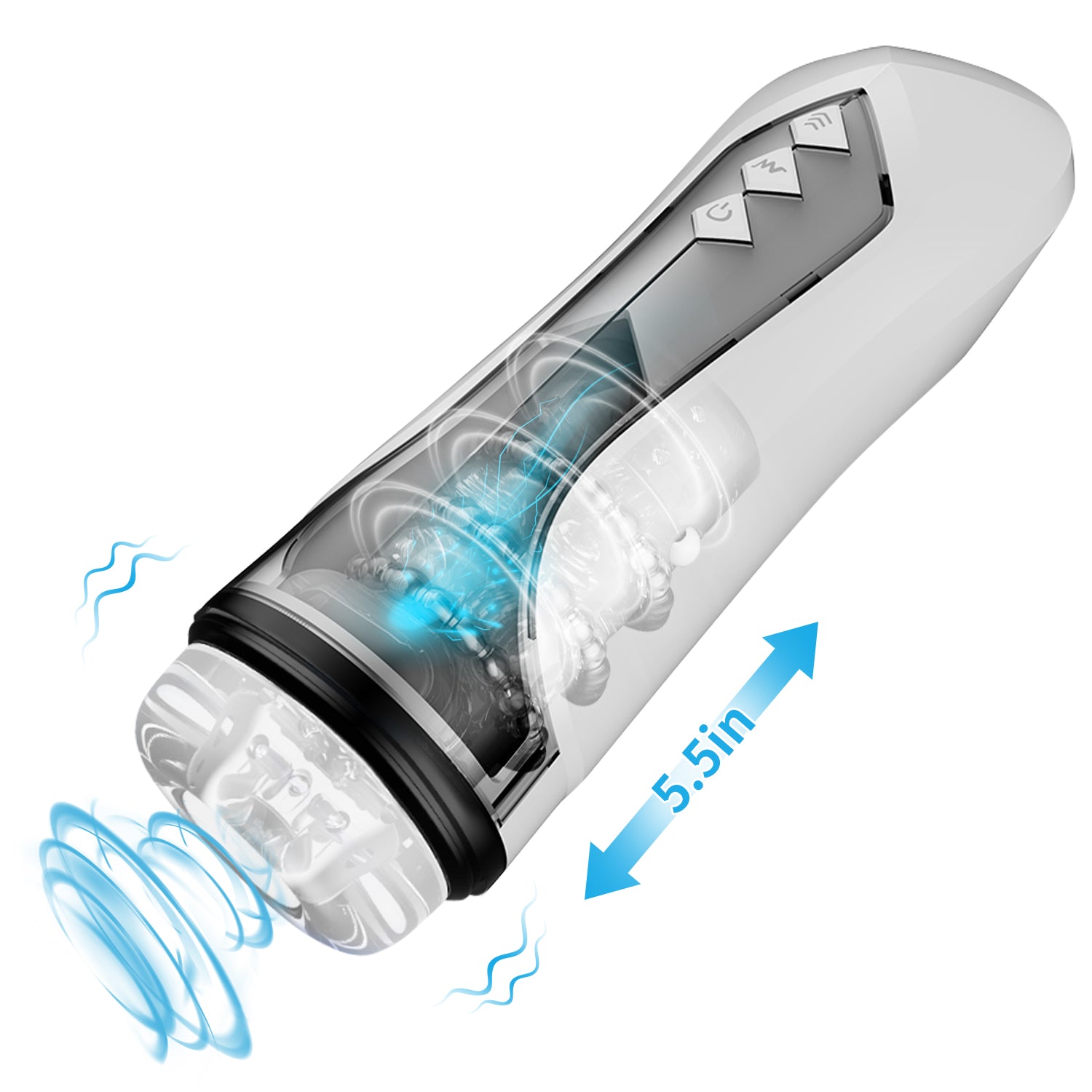 Automatic Vibrating Suction Masturbator inJOYout Automatic Vibrating Suction Masturbator inJOYout