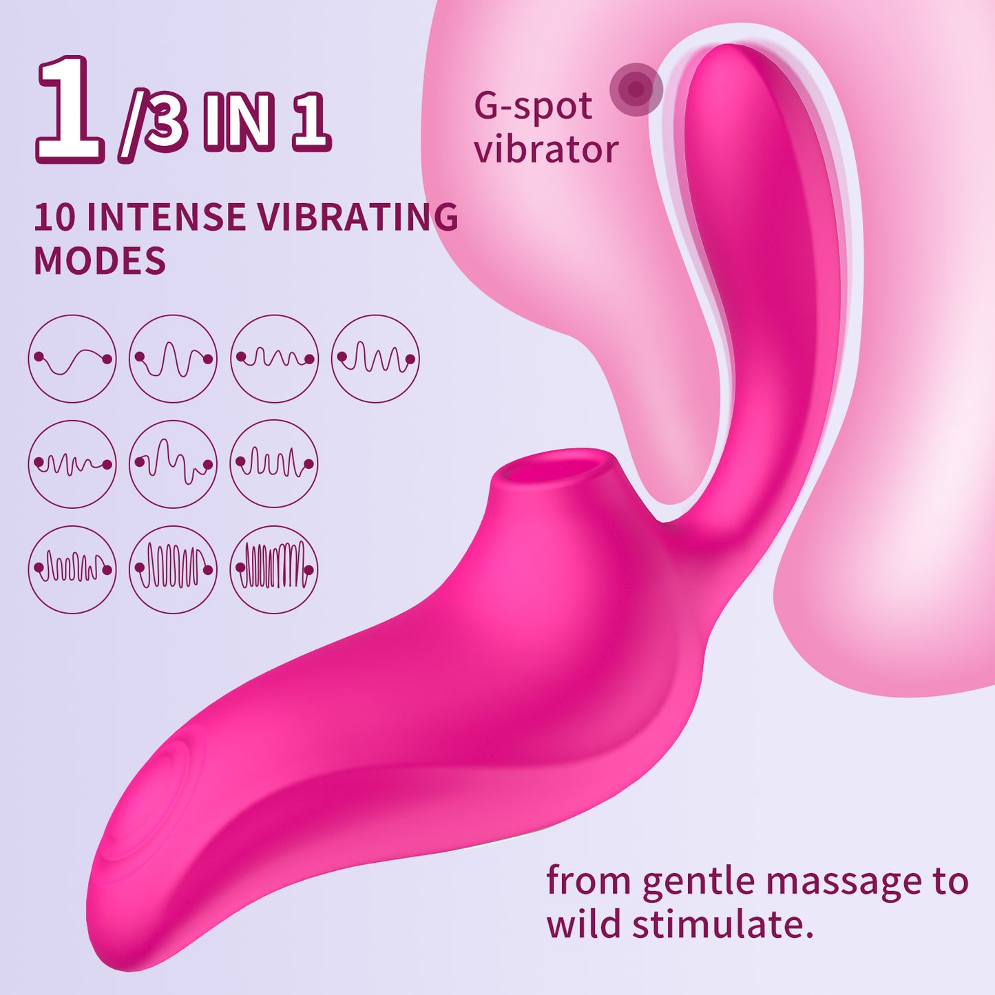 G Spot Vibrator with 10 Intense Vibrating Modes | inJOYout