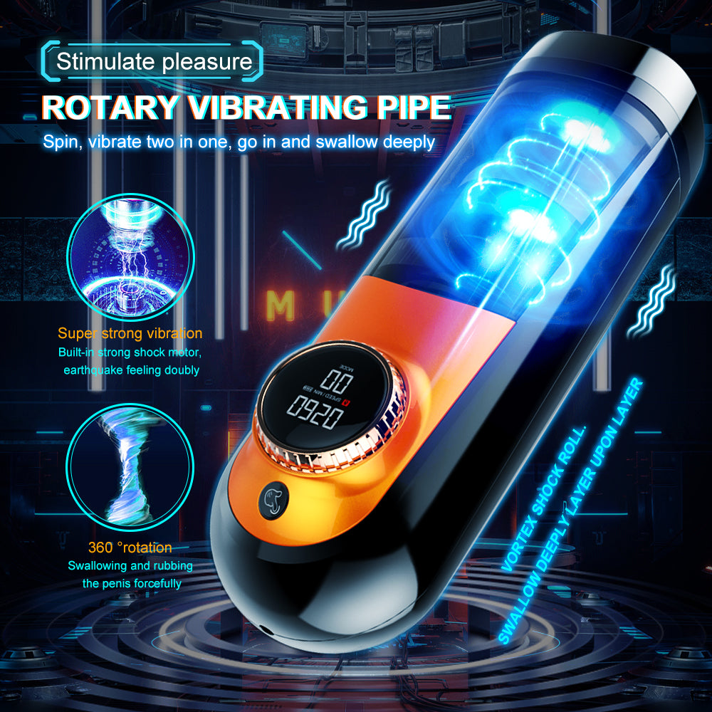 Hands Free Vibrating Blowjob Masturbator inJOYout Hands Free Vibrating Blowjob Masturbator inJOYout