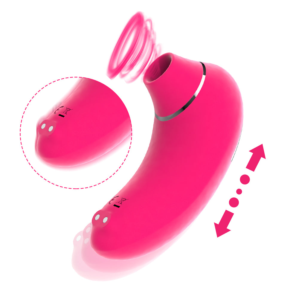 Pink Clitoral Sucking Vibrator | inJOYout 