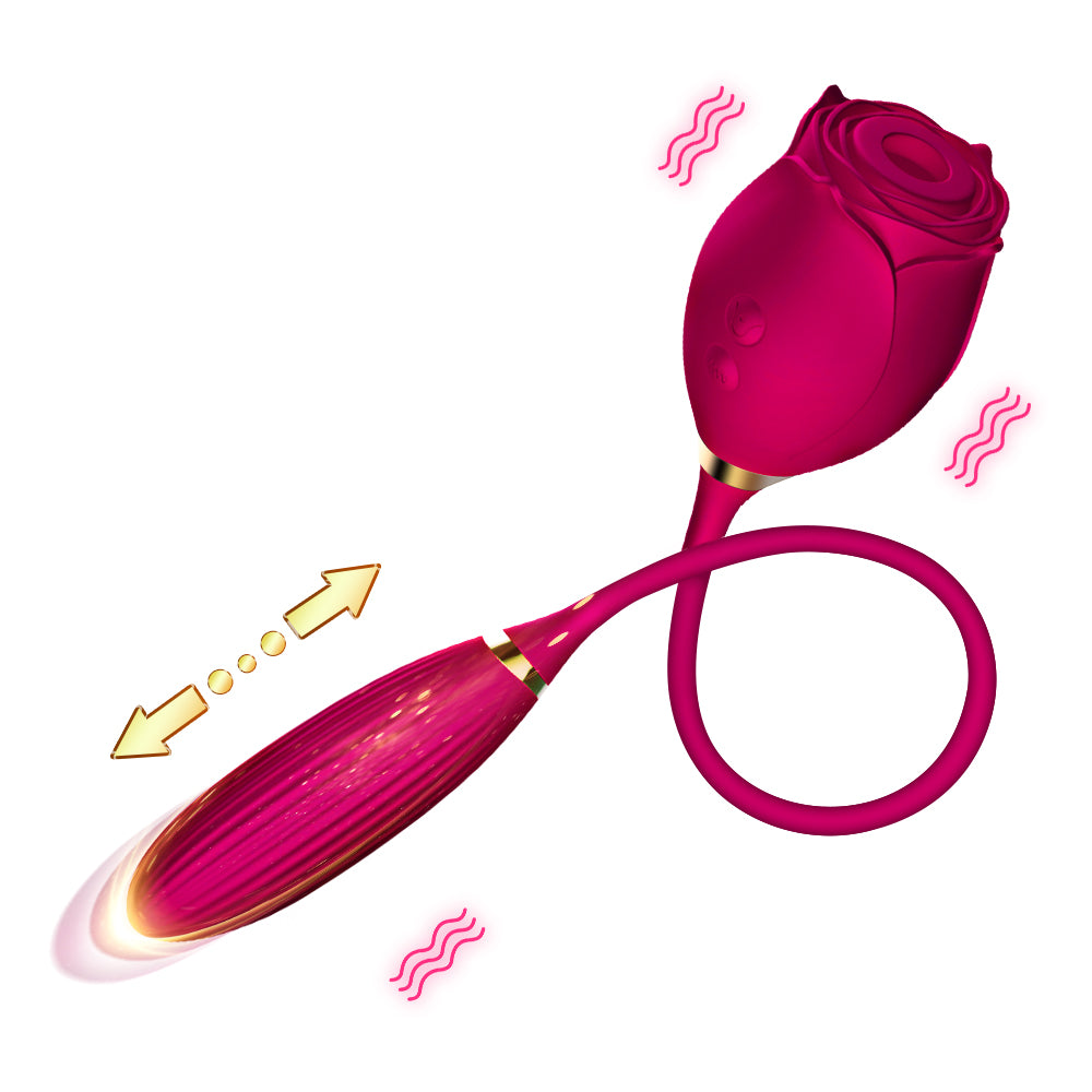 Rose G Spot and Clitoral Vibrator | inJOYout