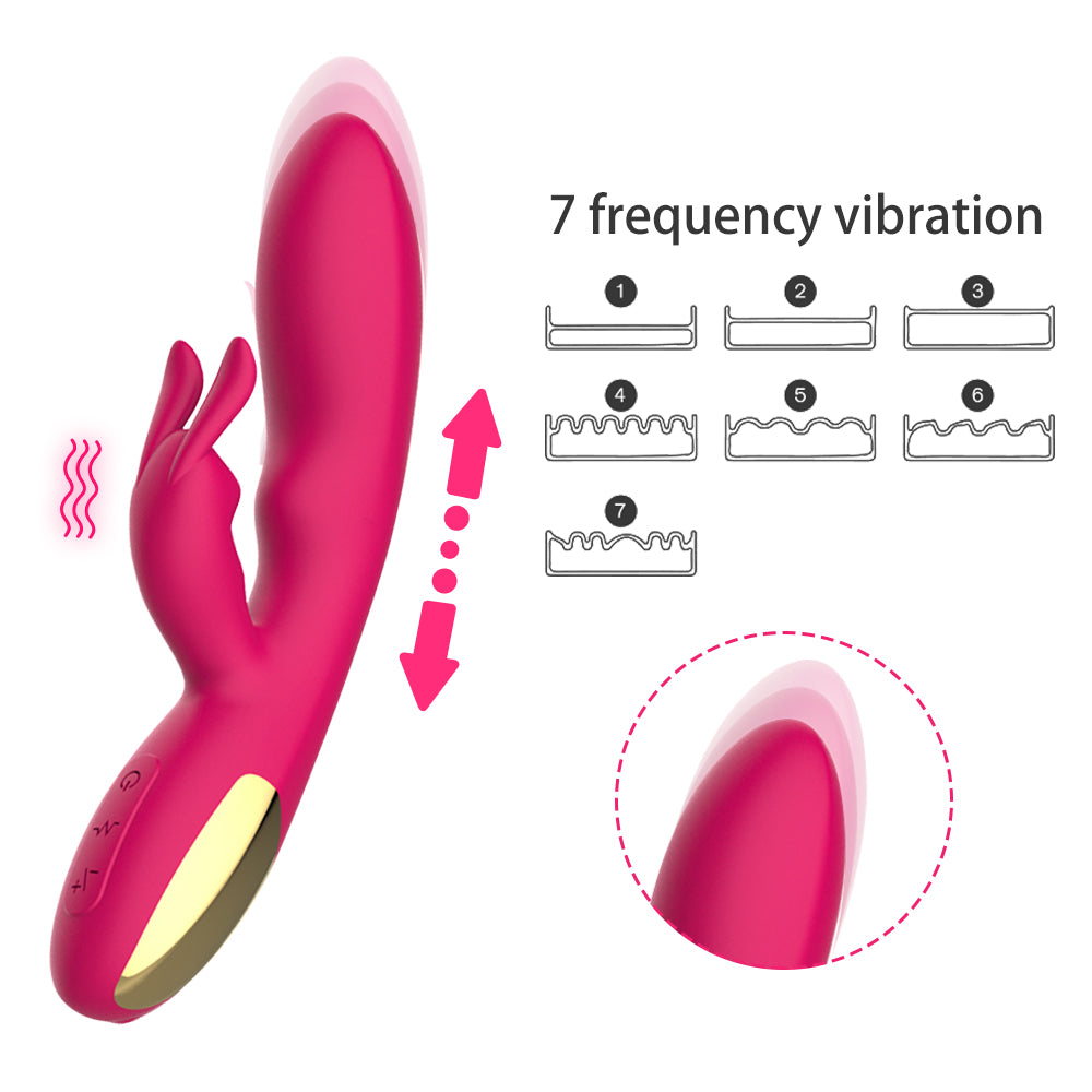 Dual-Motor Rabbit G Spot Vibrator inJOYout Dual-Motor Rabbit G Spot Vibrator inJOYout