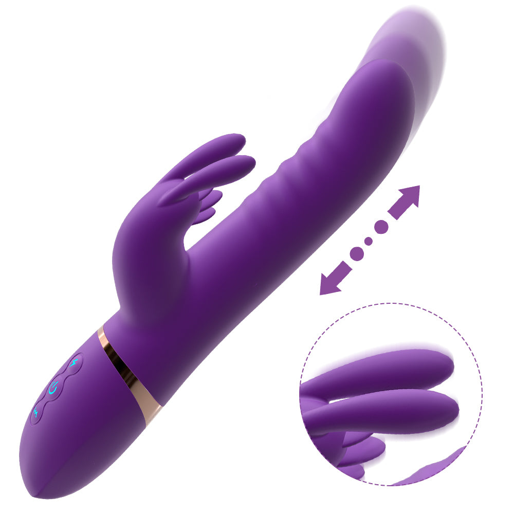 G Spot Thrusting Rabbit Vibrator | inJOYout