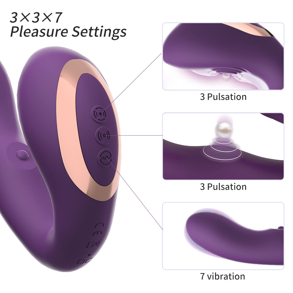 Control Buttons of G Spot Clit Vibrator | inJOYout