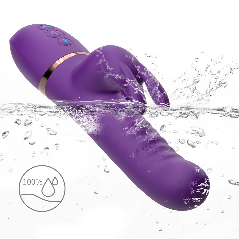 Waterproof Thrusting Rabbit Vibrator For Women | inJOYout
