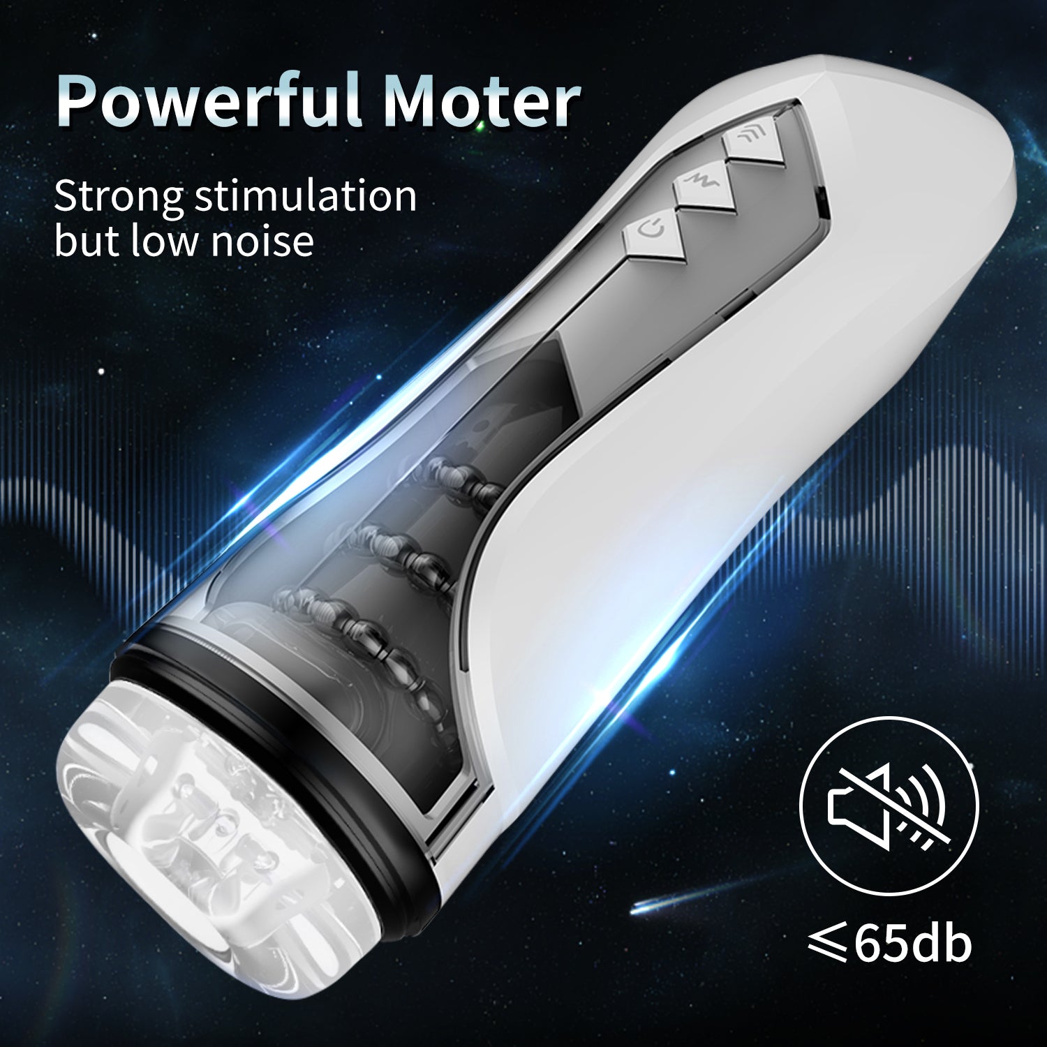 Auto Male Vibrating Masturbator with Powerful Motor | inJOYout 