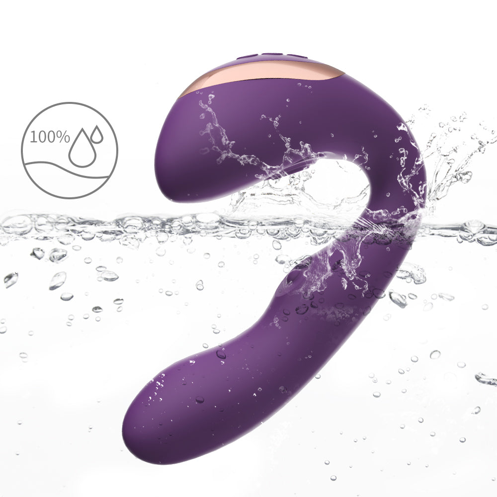 Waterproof Triple Stimulation Clitoris Vibrator | inJOYout
