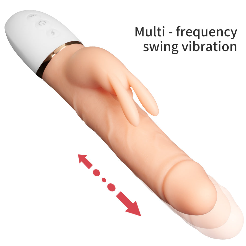 Realistic Rabbit Vibrating Dildo For Beginners | inJOYout 