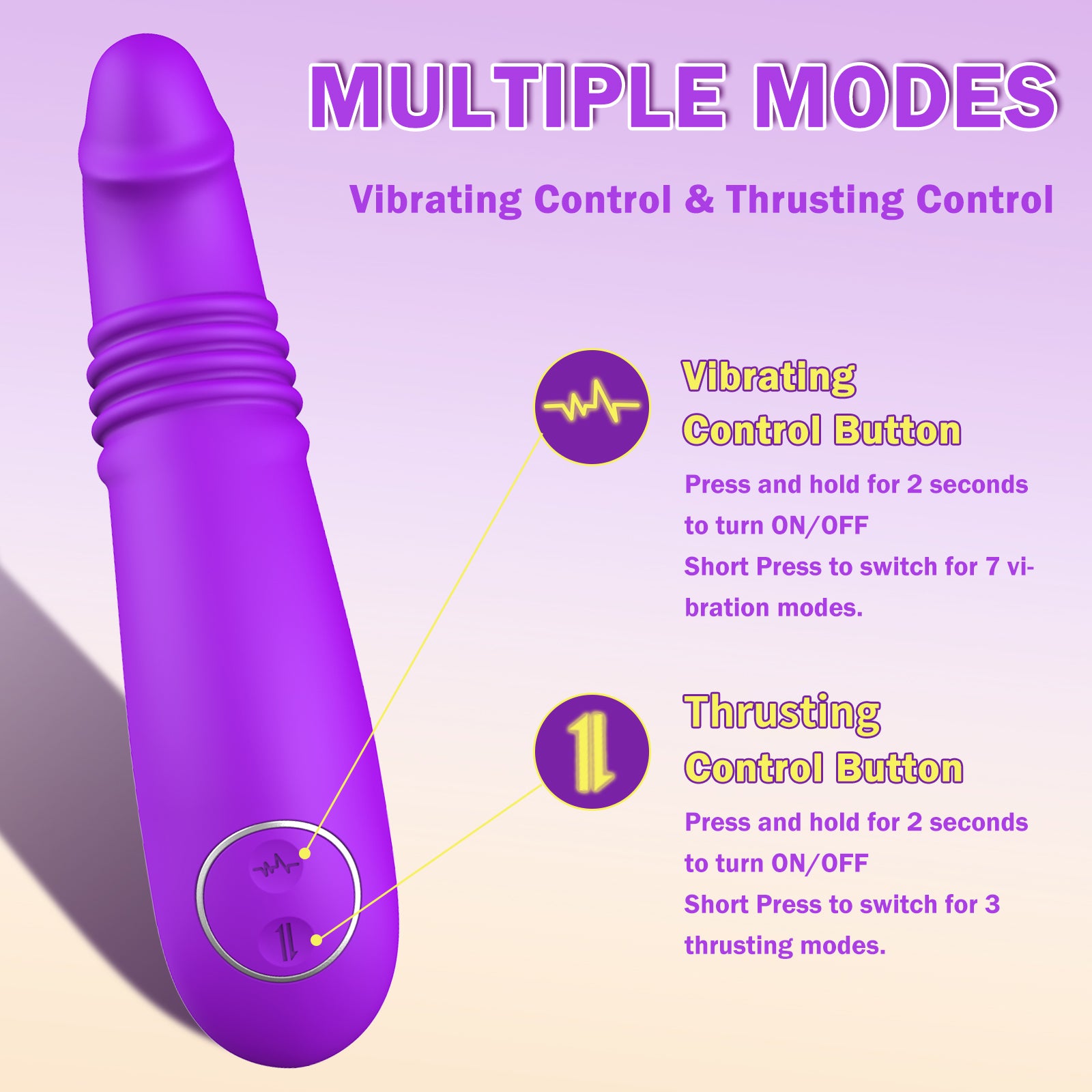 G Spot Vibe with 7 Vibrating Modes | inJOYout